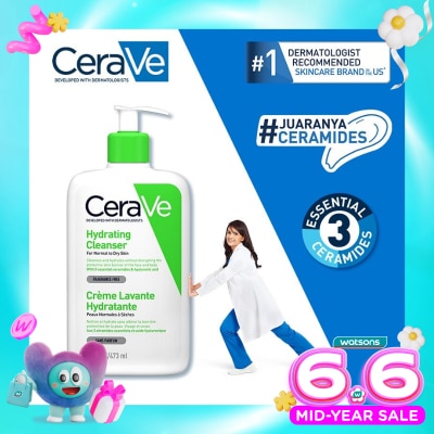 CERAVE - Cerave Hydrating Cleanser 473ml