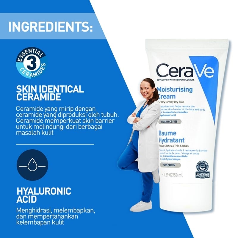 Cerave Moisturising Cream 50ml