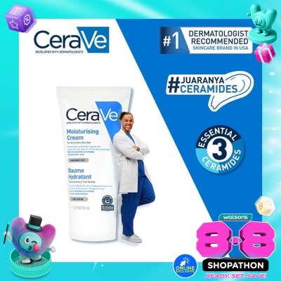 CERAVE - CERAVE DAILY MOISTURIZING CREAM 50ML image