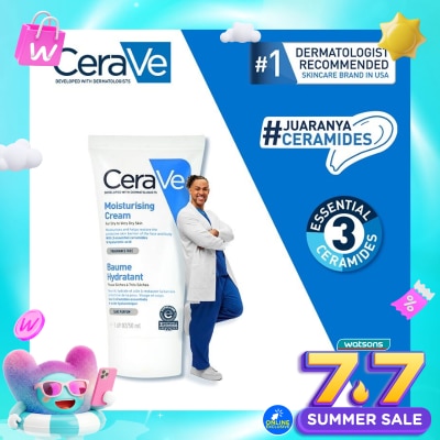 CERAVE - CERAVE DAILY MOISTURIZING CREAM 50ML