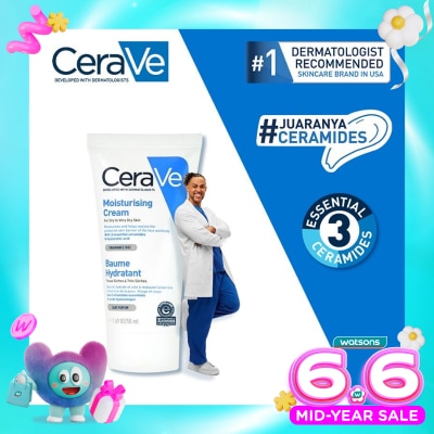 CERAVE - CERAVE DAILY MOISTURIZING CREAM 50ML