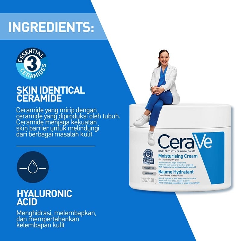 Cerave Moisturising Cream 340ml