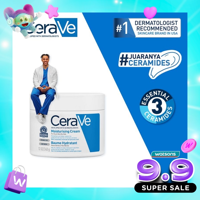 Cerave Moisturising Cream 340ml image