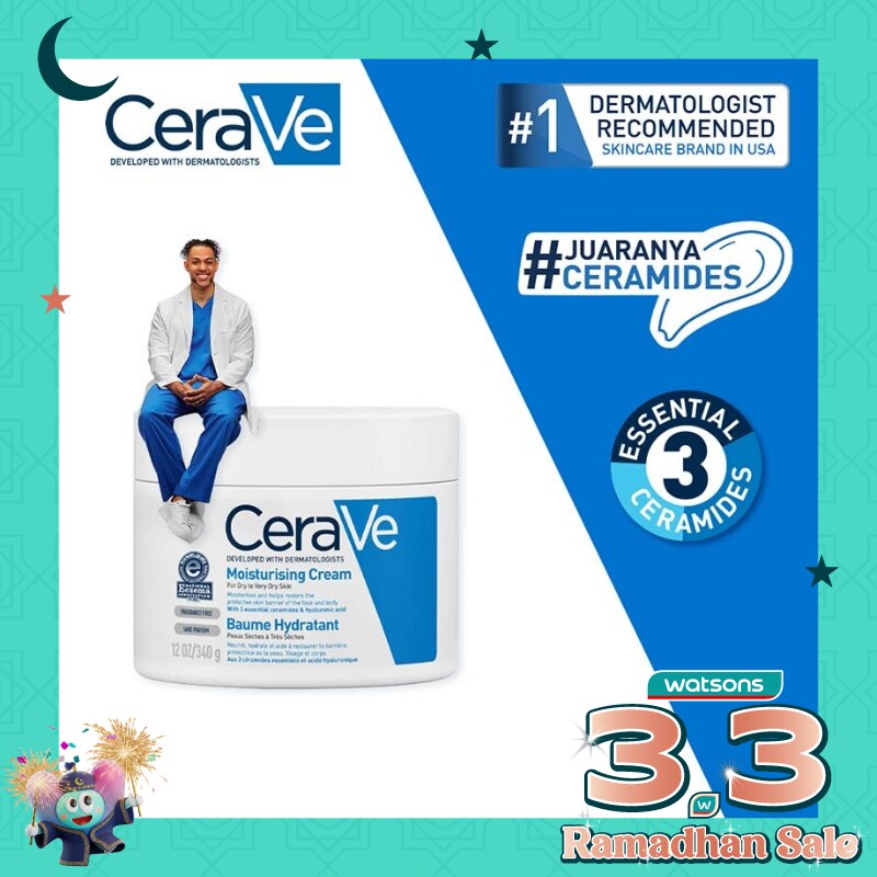 Cerave Moisturising Cream 340ml