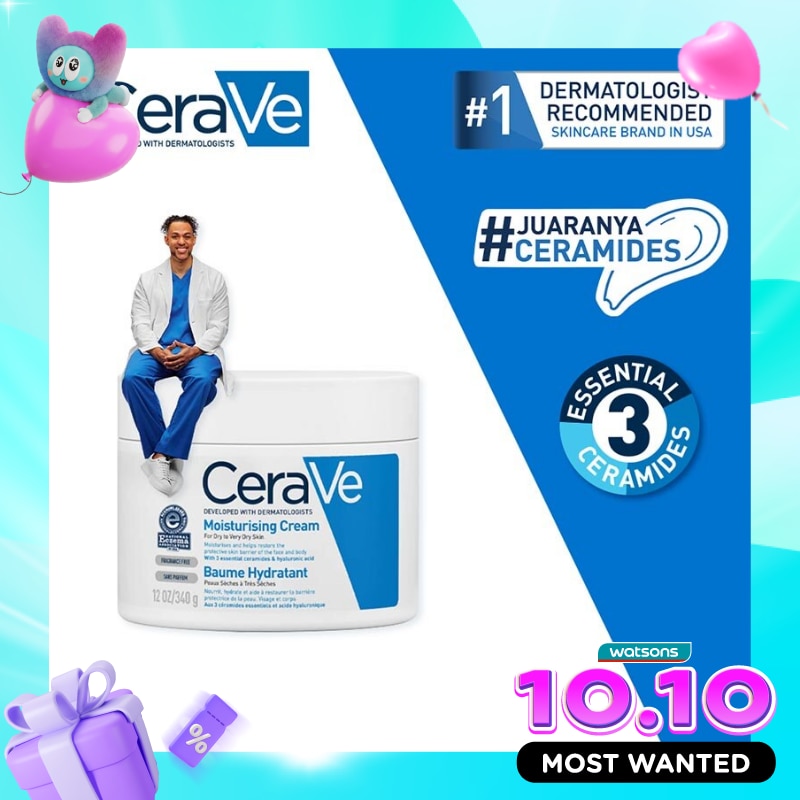 Cerave Moisturising Cream 340ml image