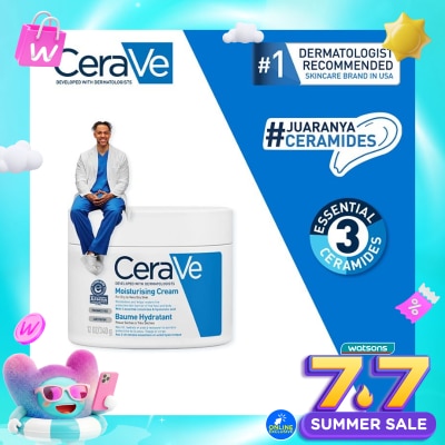 CERAVE - CERAVE DAILY MOISTURIZING CREAM 340ML