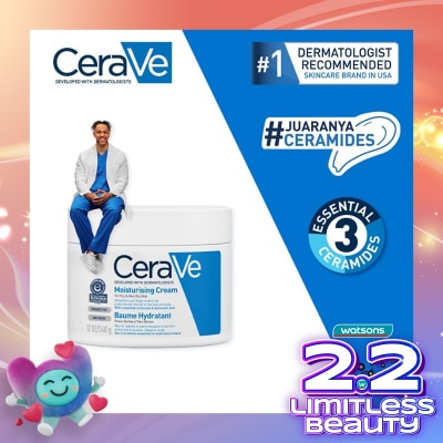 CERAVE CERAVE DAILY MOISTURIZING CREAM 340ML