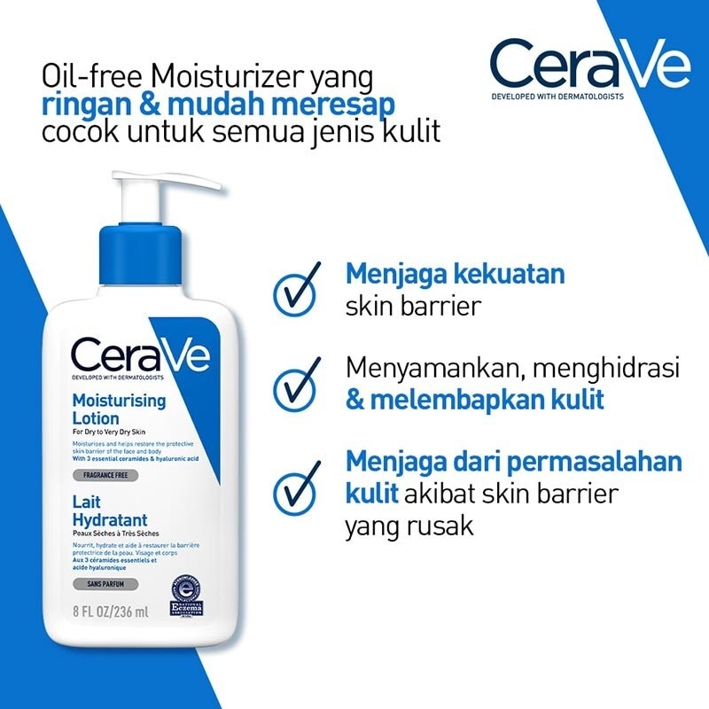 CERAVE DAILY MOISTURIZING LOTION 236ML