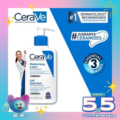 CERAVE - CERAVE DAILY MOISTURIZING LOTION 236ML