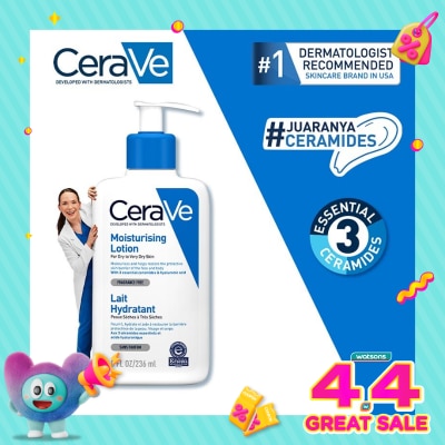 CERAVE - CERAVE DAILY MOISTURIZING LOTION 236ML