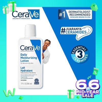CERAVE CERAVE DAILY MOISTURIZING LOTION 88ML