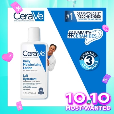 CERAVE CERAVE DAILY MOISTURIZING LOTION 88ML