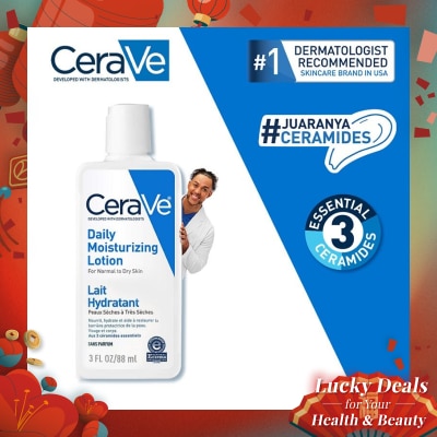 CERAVE CERAVE DAILY MOISTURIZING LOTION 88ML