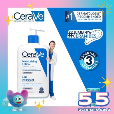 CERAVE - CERAVE DAILY MOISTURIZING LOTION 473ML