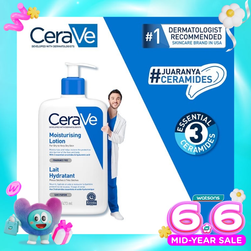CERAVE DAILY MOISTURIZING LOTION 473ML