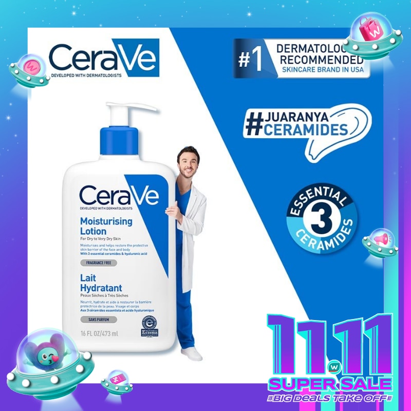 CERAVE DAILY MOISTURIZING LOTION 473ML
