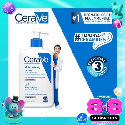 CERAVE - CERAVE DAILY MOISTURIZING LOTION 473ML image