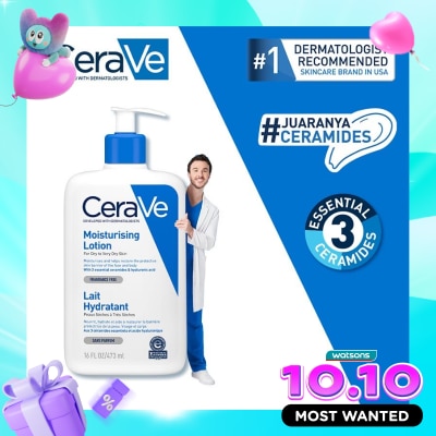 CERAVE CERAVE DAILY MOISTURIZING LOTION 473ML image