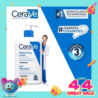 CERAVE - CERAVE DAILY MOISTURIZING LOTION 473ML