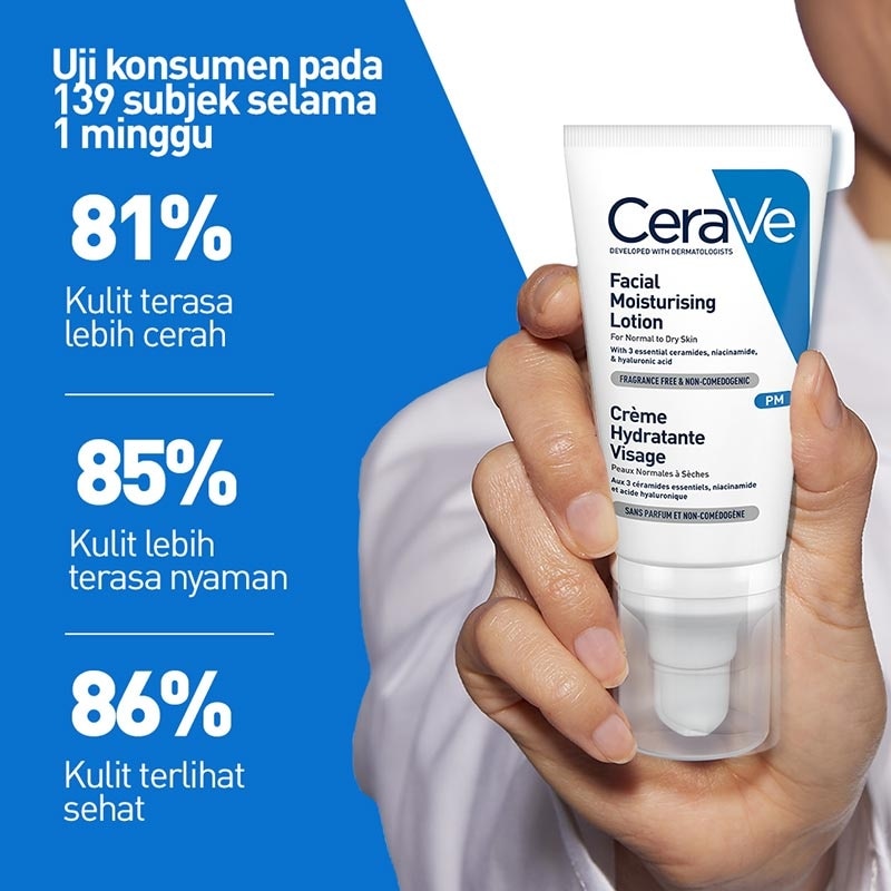 Cerave Facial Moisturising Lotion - PM 52ml