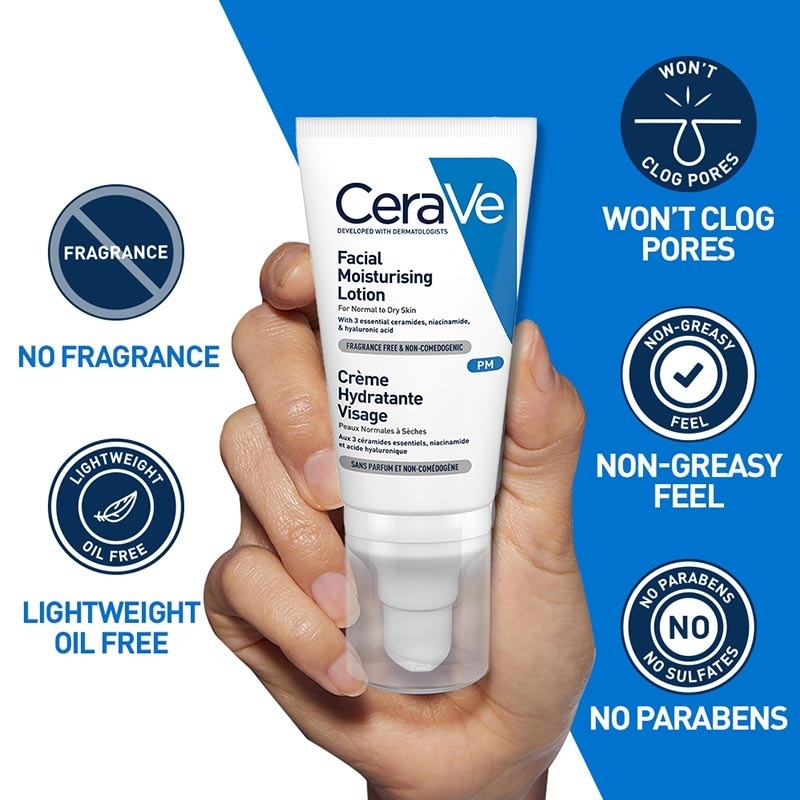 Cerave Facial Moisturising Lotion - PM 52ml