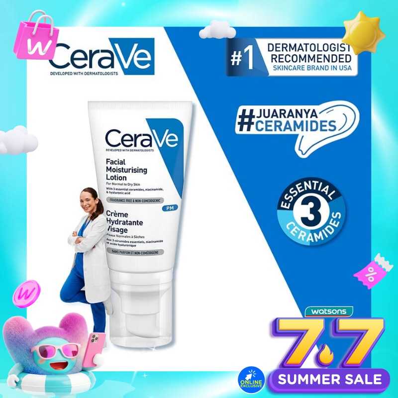 CERAVE PM FACIAL MOISTRZNG LOTION 52ML