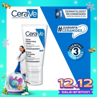 CERAVE CERAVE PM FACIAL MOISTRZNG LOTION 52ML