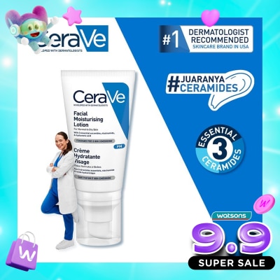 CERAVE - Cerave Facial Moisturising Lotion - PM 52ml image