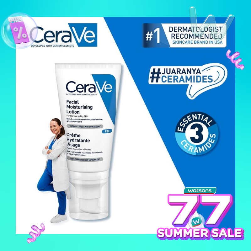 CERAVE PM FACIAL MOISTRZNG LOTION 52ML