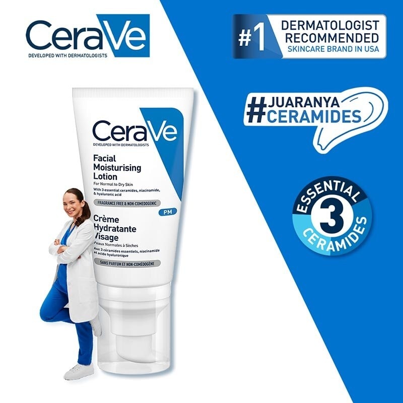 Cerave Facial Moisturising Lotion - PM 52ml