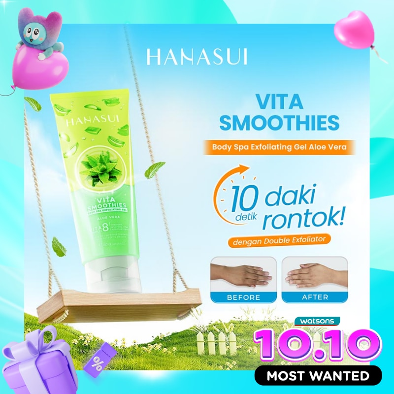 HANASUI BODY SPA GEL ALOE VERA 180ML image