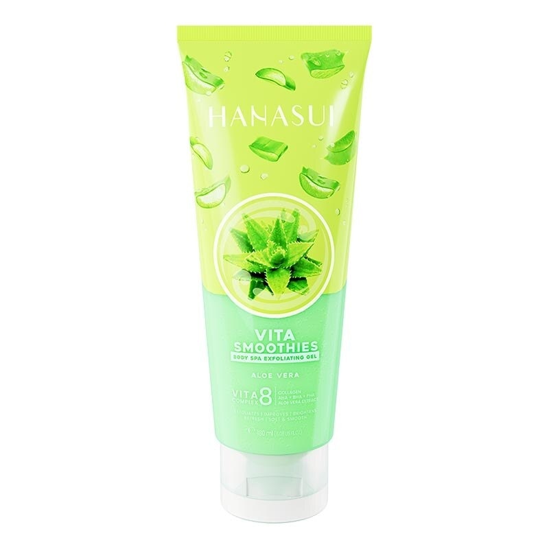 Hanasui Vita Smoothies Body Spa Exfoliating Gel Aloe Vera 180ml