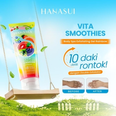 HANASUI Hanasui Vita Smoothies Body Spa Exfoliating Gel Rainbow 180ml