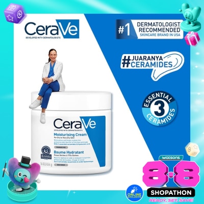 CERAVE - CERAVE DAILY MOISTURIZING CREAM 453ML image