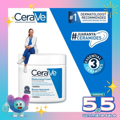 CERAVE - CERAVE DAILY MOISTURIZING CREAM 453ML