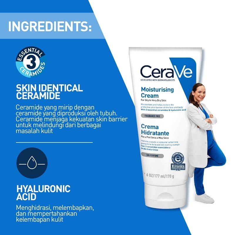 Cerave Moisturising Cream 177ml