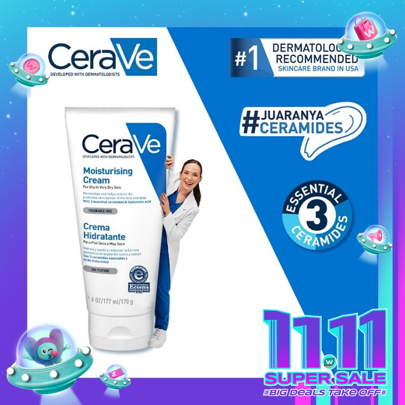 Cerave Moisturising Cream 177ml