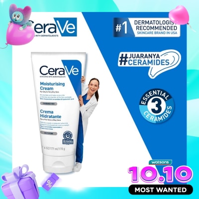 CERAVE CERAVE DAILY MOISTURIZING CREAM 177ML image