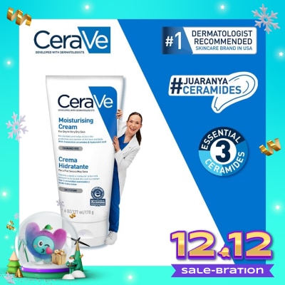 CERAVE CERAVE DAILY MOISTURIZING CREAM 177ML
