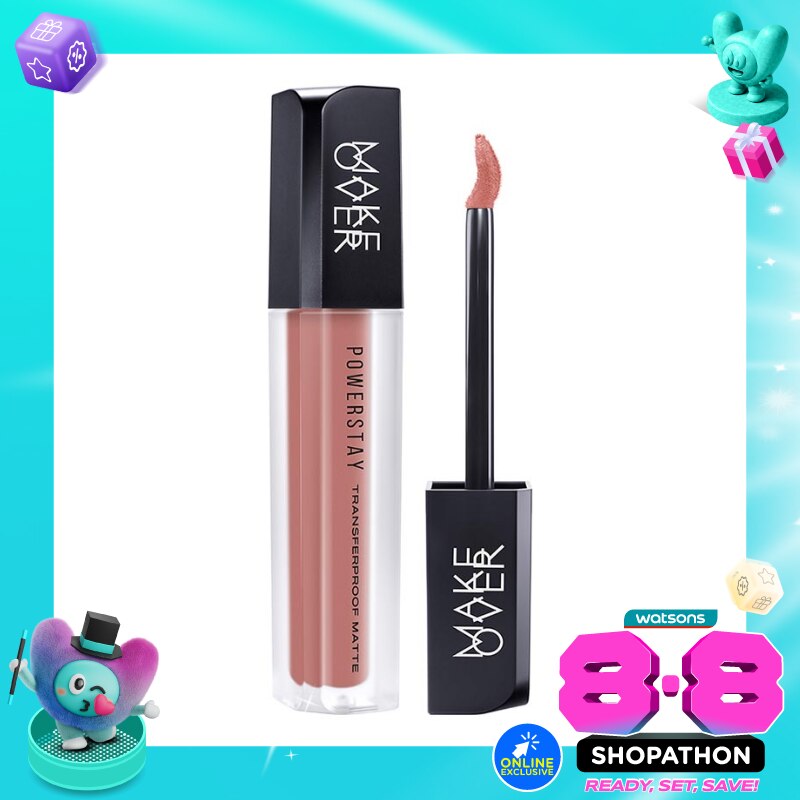 Make Over Powerstay Transferproof Matte Lip Cream B40 Authentic 4.5g image