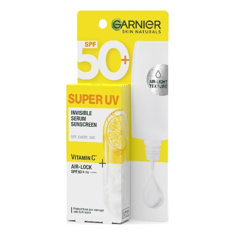 Garnier Skin Naturals Super UV Invisible Serum Sunscreen SPF 50+ 30ML