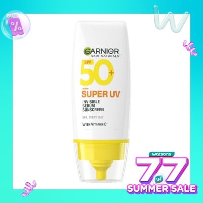 GARNIER Garnier Skin Naturals Super UV Invisible Serum Sunscreen SPF 50+ 30ML