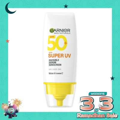 GARNIER GAR UV SUPER SERUM SUNSCREEN SPF50+ 30ML