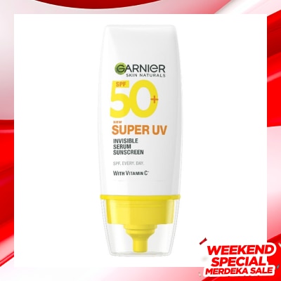 GARNIER GAR UV SUPER SERUM SUNSCREEN SPF50+ 30ML