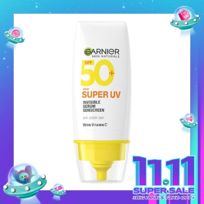 GARNIER Garnier Skin Naturals Super UV Invisible Serum Sunscreen SPF 50+ 30ML
