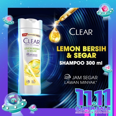 CLEAR Clear Lemon Fresh Anti-Dandruff Shampoo 320Ml
