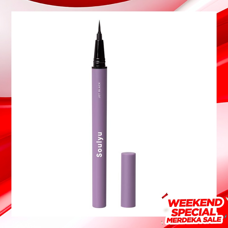 SOULYU SOULYU PP MAT EYELINER JET BLACK