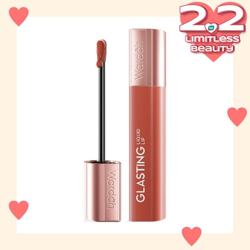 Wardah Glasting Liquid Lip 03 Dazzle Maple 3.5g