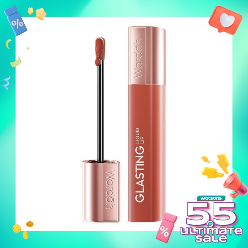 WARDAH Wardah Glasting Liquid Lip 03 Dazzle Maple 3.5g