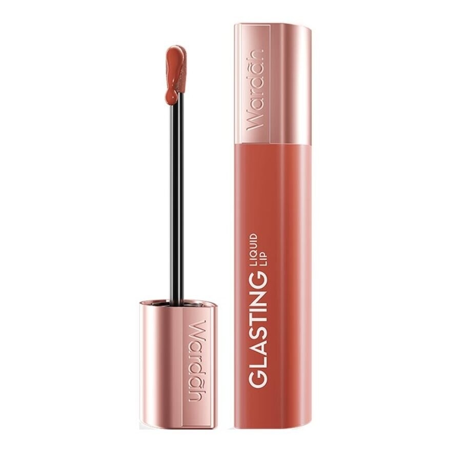 WARDAH Wardah Glasting Liquid Lip 03 Dazzle Maple 3.5g